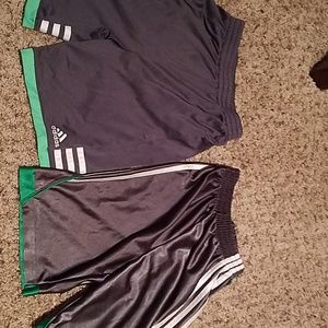 Boys Adidas shorts 2 pair!